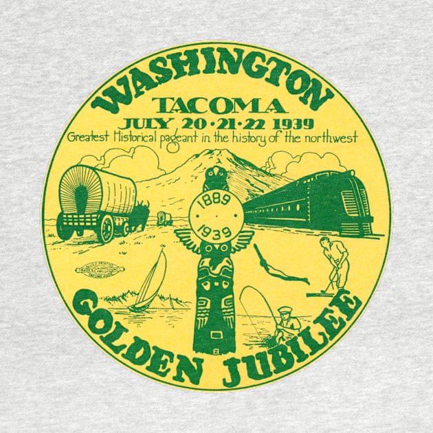 1939 Tacoma Washington Golden Jubilee by historicimage